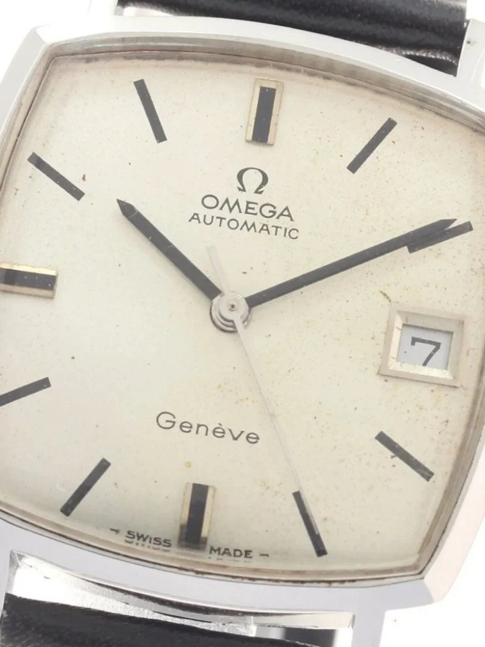 OMEGA Geneve 162.010 Date cal.565 Silver Dial Automatic Men's Watch_960259